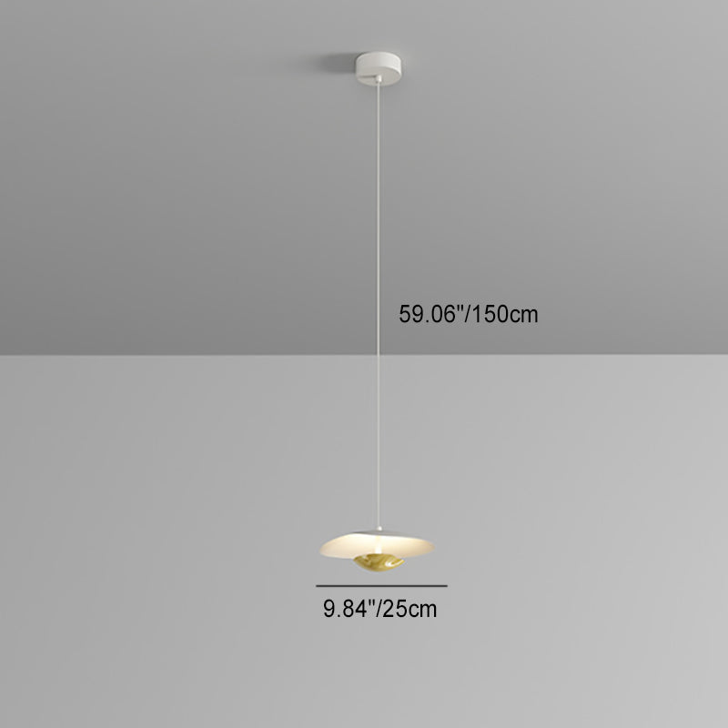 Modern Simplicity Round Splicing Iron Sheets LED Chandeliers For Dining Room