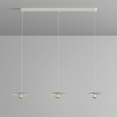 Modern Simplicity Round Splicing Iron Sheets LED Chandeliers For Dining Room