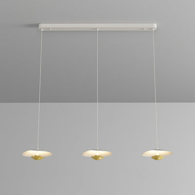 Modern Simplicity Round Splicing Iron Sheets LED Chandeliers For Dining Room
