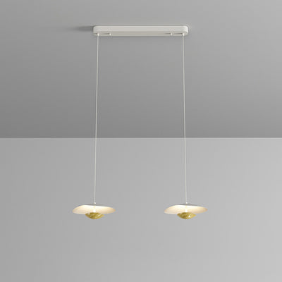 Modern Simplicity Round Splicing Iron Sheets LED Chandeliers For Dining Room