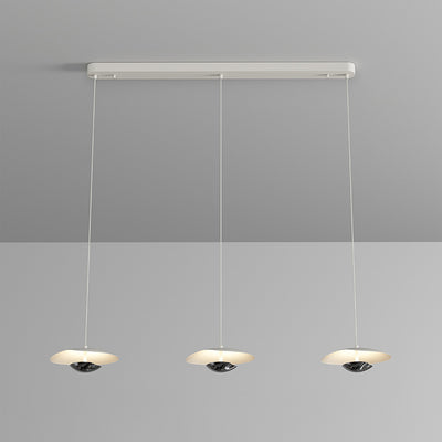 Modern Simplicity Round Splicing Iron Sheets LED Chandeliers For Dining Room