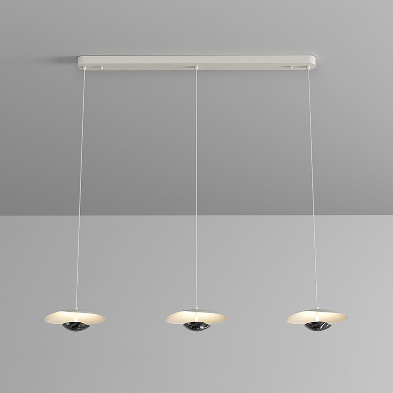 Modern Simplicity Round Splicing Iron Sheets LED Chandeliers For Dining Room