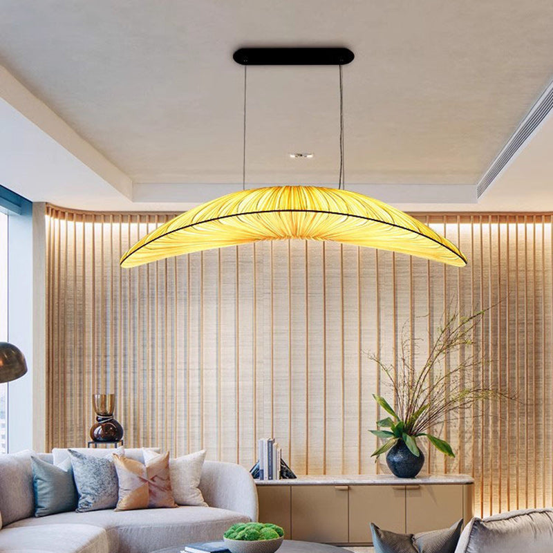 Contemporary Creative Boat Hardware Fabric 1 - Light Chandelier For Dining Room