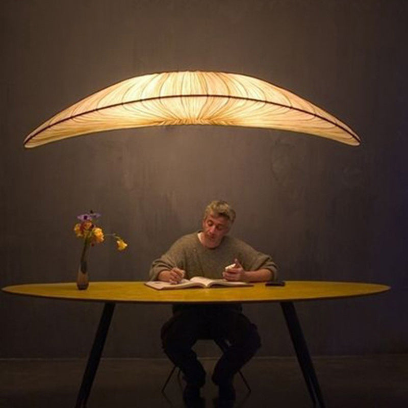 Contemporary Creative Boat Hardware Fabric 1 - Light Chandelier For Dining Room