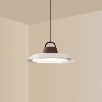 Modern Simplicity Iron Acrylic LED Pendant Light For Dining Room