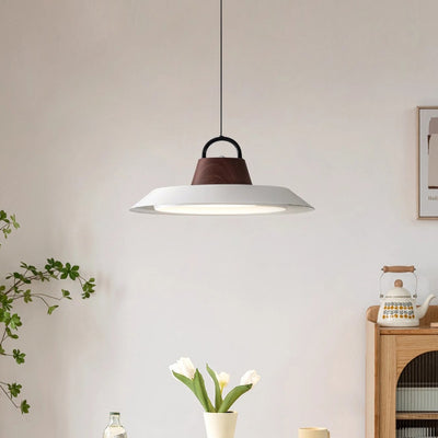 Modern Simplicity Iron Acrylic LED Pendant Light For Dining Room