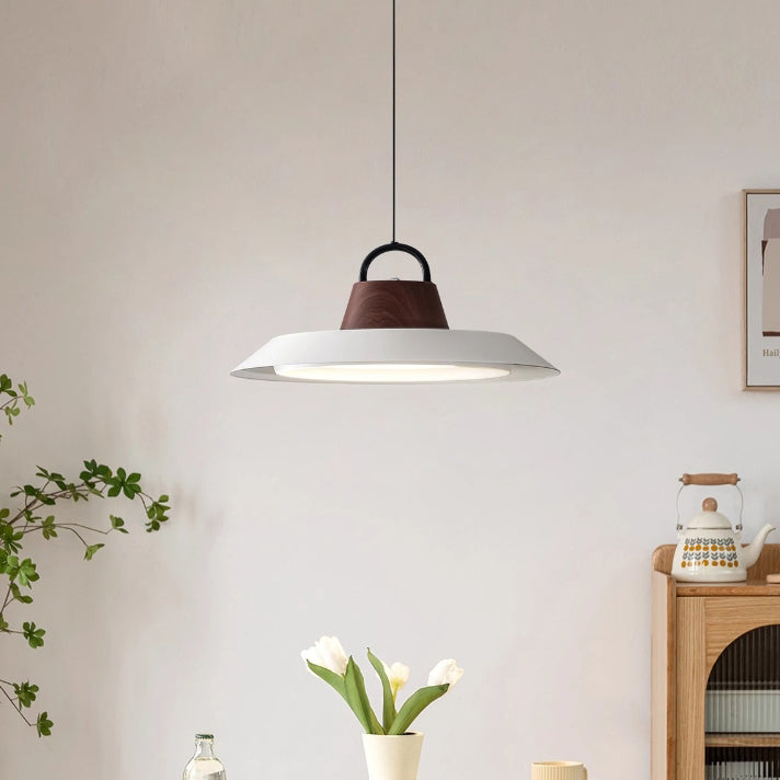 Modern Simplicity Iron Acrylic LED Pendant Light For Dining Room