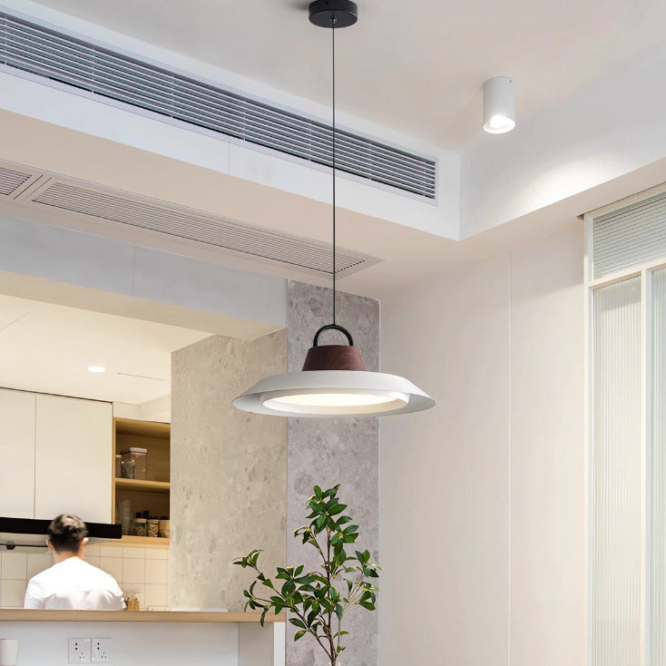Modern Simplicity Iron Acrylic LED Pendant Light For Dining Room