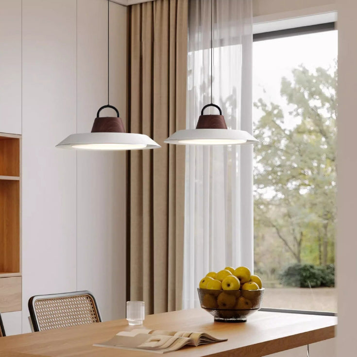 Modern Simplicity Iron Acrylic LED Pendant Light For Dining Room