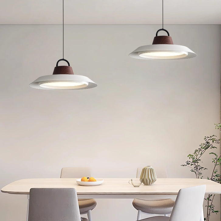 Modern Simplicity Iron Acrylic LED Pendant Light For Dining Room
