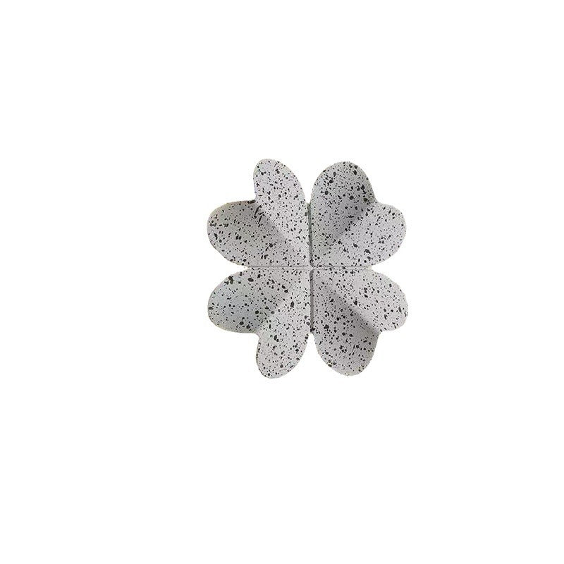 Contemporary Creative Four Leaf Clover Aluminum Waterproof LED Wall Sconce Lamp For Outdoor Patios