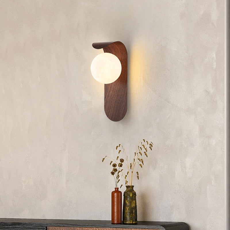 Aplique de pared de hardware de moldeo rotacional de simplicidad moderna 1 - Lámpara de luz para dormitorio 