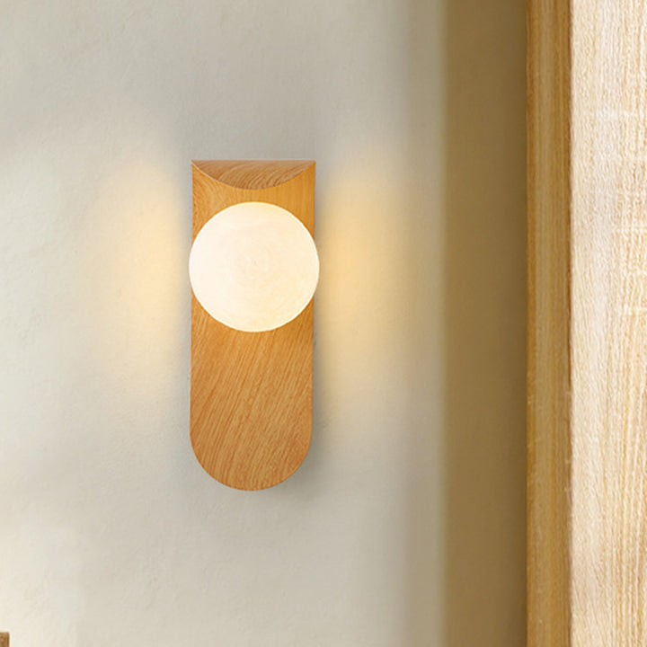 Aplique de pared de hardware de moldeo rotacional de simplicidad moderna 1 - Lámpara de luz para dormitorio 