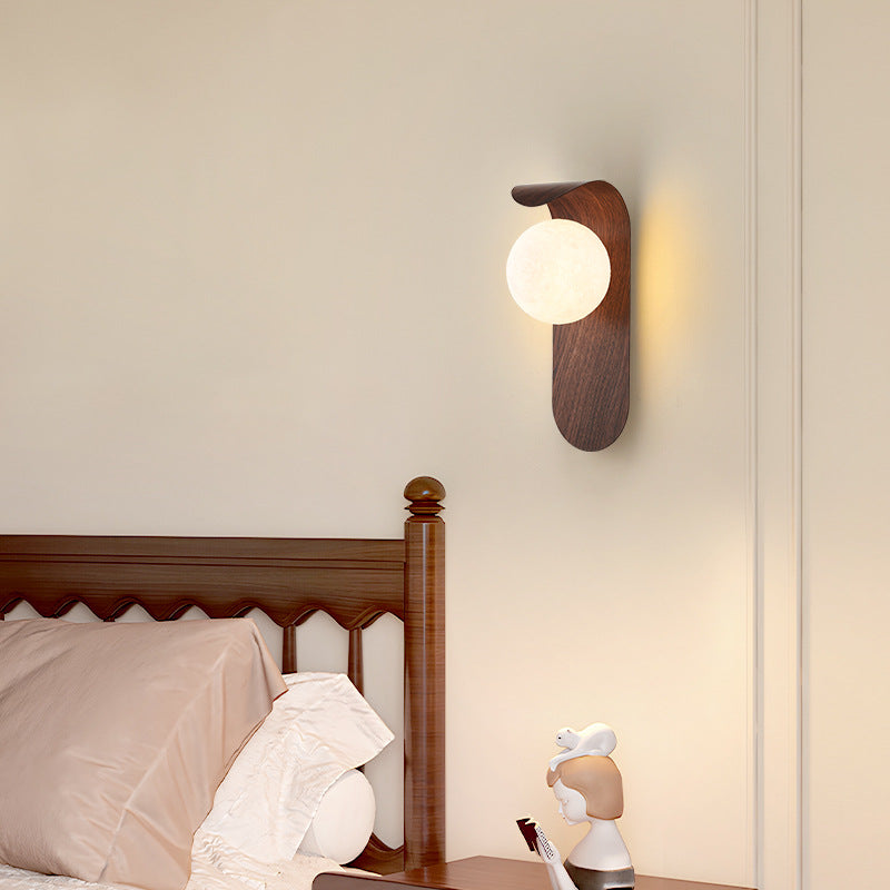 Aplique de pared de hardware de moldeo rotacional de simplicidad moderna 1 - Lámpara de luz para dormitorio 