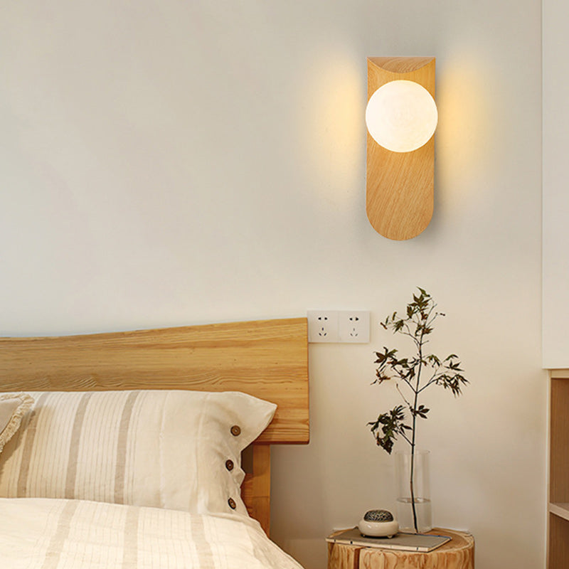 Aplique de pared de hardware de moldeo rotacional de simplicidad moderna 1 - Lámpara de luz para dormitorio 