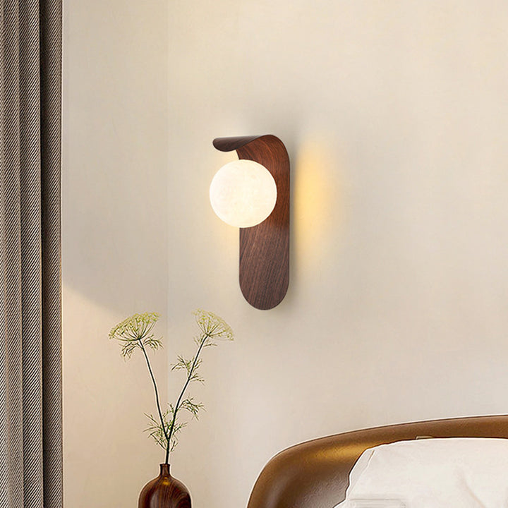 Aplique de pared de hardware de moldeo rotacional de simplicidad moderna 1 - Lámpara de luz para dormitorio 