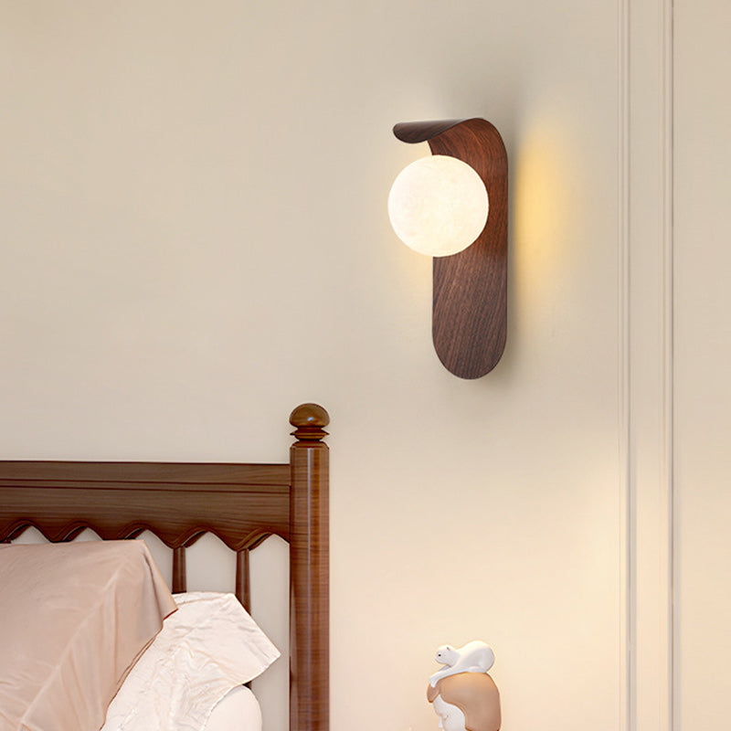 Aplique de pared de hardware de moldeo rotacional de simplicidad moderna 1 - Lámpara de luz para dormitorio 