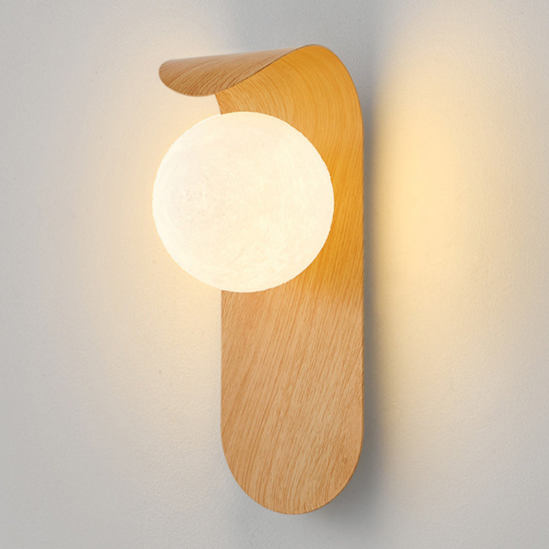 Aplique de pared de hardware de moldeo rotacional de simplicidad moderna 1 - Lámpara de luz para dormitorio 