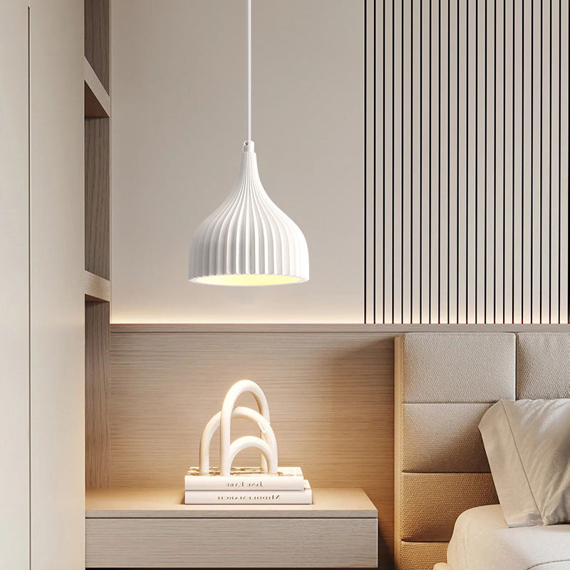 Moderne minimalistische Kuppel Eisenharz 1 - Licht Pendelleuchte für Esszimmer 