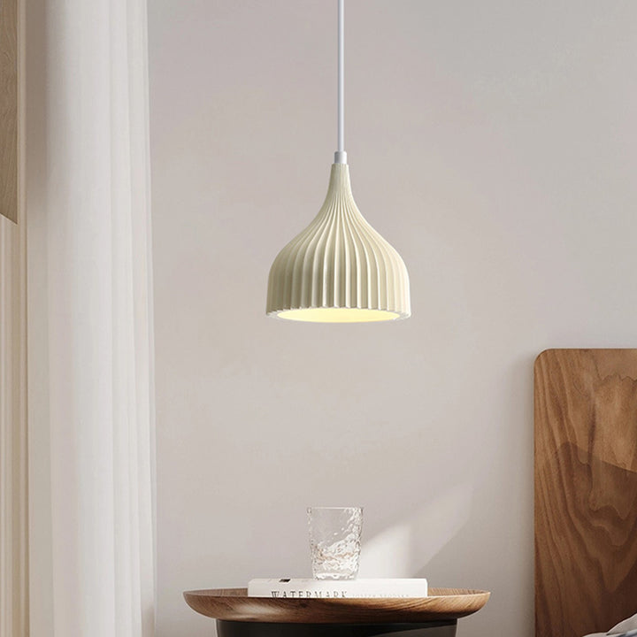 Moderne minimalistische Kuppel Eisenharz 1 - Licht Pendelleuchte für Esszimmer 