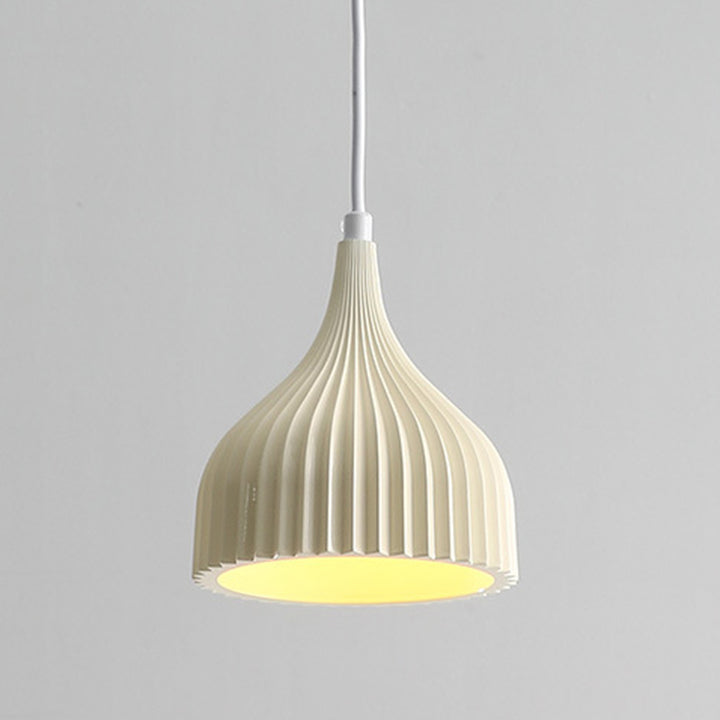 Moderne minimalistische Kuppel Eisenharz 1 - Licht Pendelleuchte für Esszimmer 