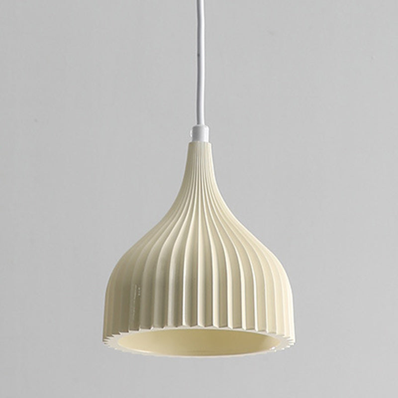 Moderne minimalistische Kuppel Eisenharz 1 - Licht Pendelleuchte für Esszimmer 