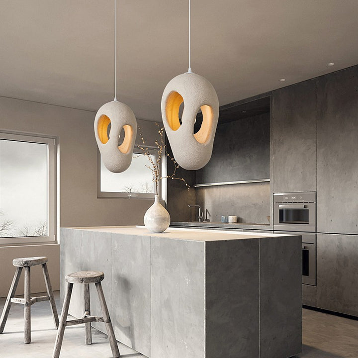 Contemporary Creative Porous Polystyrene 1 - Light Pendant Light For Dining Room
