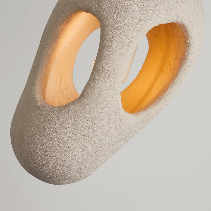 Suspension Luminaire Contemporain Créatif en Polystyrène Poreux 1 - Lumière pour Salle à Manger 