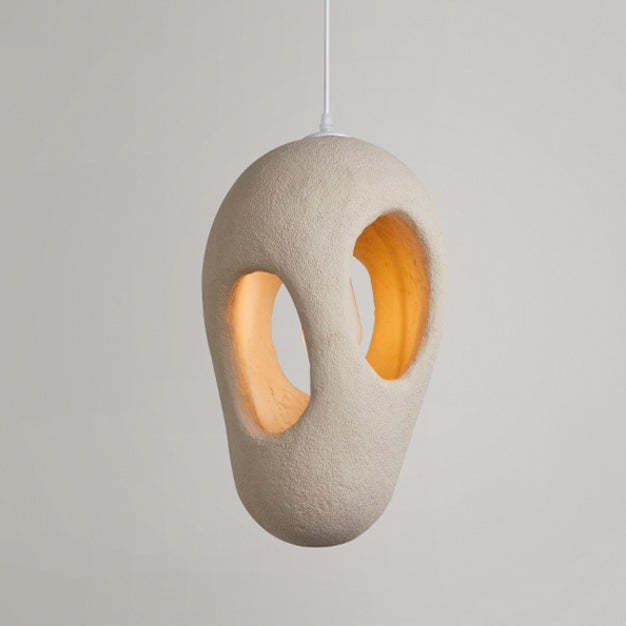 Suspension Luminaire Contemporain Créatif en Polystyrène Poreux 1 - Lumière pour Salle à Manger 