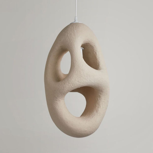 Suspension Luminaire Contemporain Créatif en Polystyrène Poreux 1 - Lumière pour Salle à Manger 