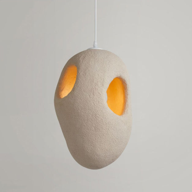 Suspension Luminaire Contemporain Créatif en Polystyrène Poreux 1 - Lumière pour Salle à Manger 