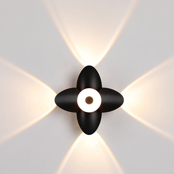 Modern Simplicity Plum Blossom Waterproof Aluminum LED Wall Sconce Lamp For Hallways