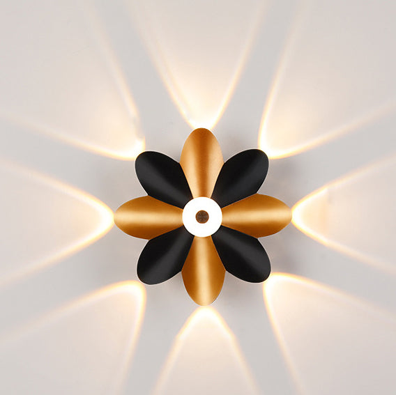 Modern Simplicity Plum Blossom Waterproof Aluminum LED Wall Sconce Lamp For Hallways