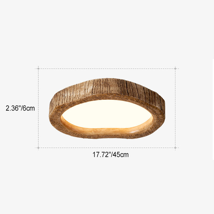 Plafonnier LED en résine en forme de cœur nordique contemporain pour chambre à coucher 