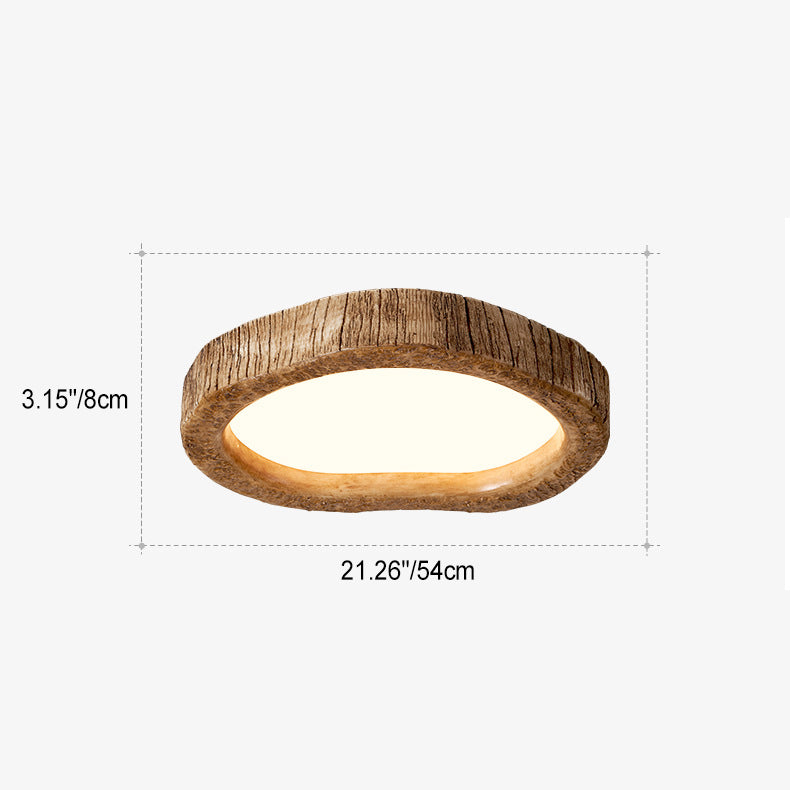 Plafonnier LED en résine en forme de cœur nordique contemporain pour chambre à coucher 