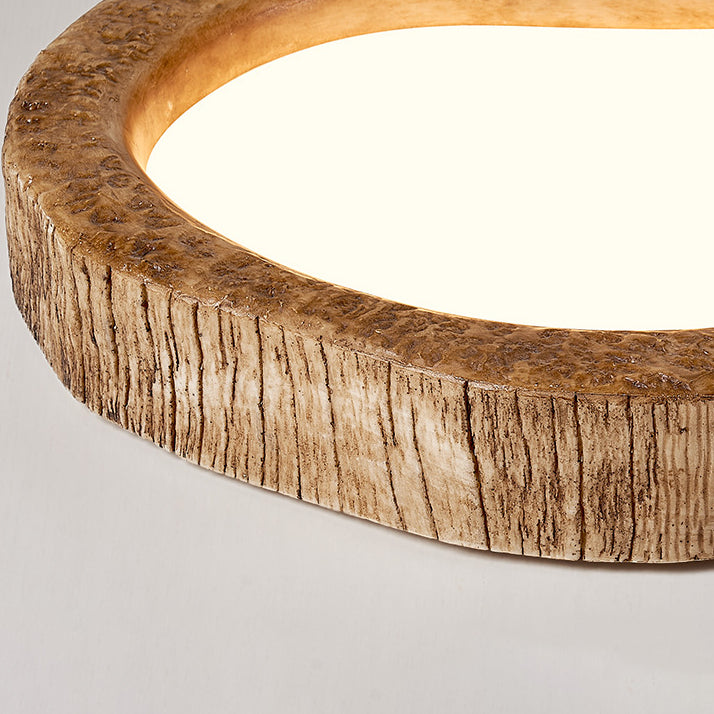 Plafonnier LED en résine en forme de cœur nordique contemporain pour chambre à coucher 