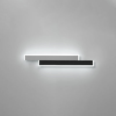 مصباح حائط LED من الأكريليك والحديد بتصميم شريط طويل عصري وبسيط لغرفة المعيشة 