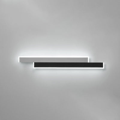 مصباح حائط LED من الأكريليك والحديد بتصميم شريط طويل عصري وبسيط لغرفة المعيشة 