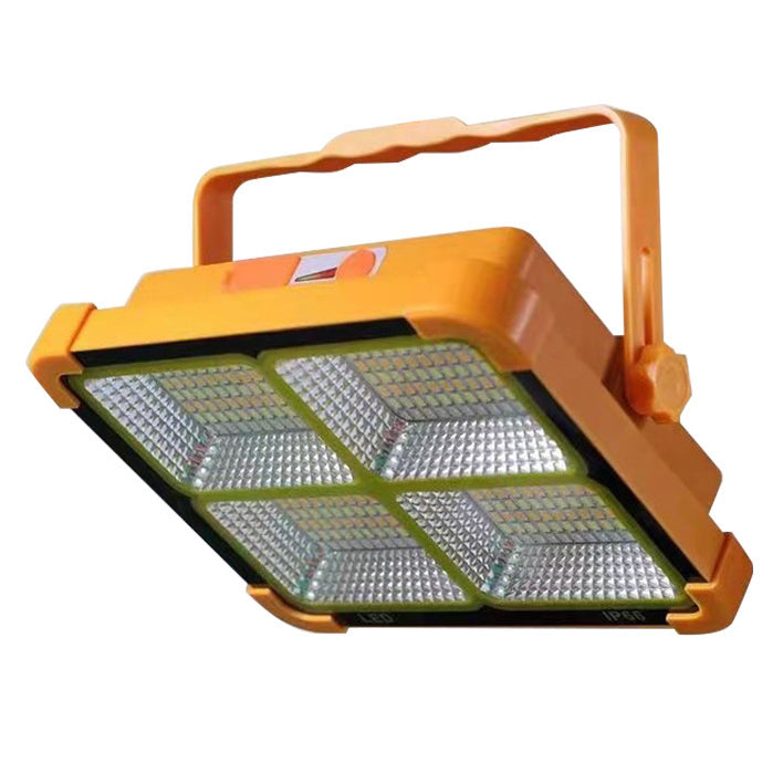 ضوء LED خارجي مربع من السيليكون PE المقاوم للماء بالطاقة الشمسية بتصميم بسيط حديث للاستخدام الخارجي 