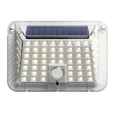 Lámpara de Aplique de Pared Exterior LED de Silicona Triangular Impermeable Solar de Modern Simplicity para Patio Exterior 
