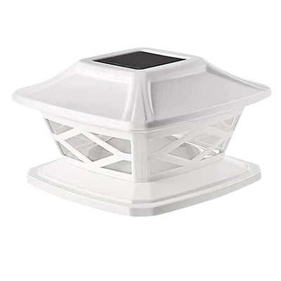 Luz LED para exteriores con forma de casa impermeable solar de simplicidad moderna de silicona PE para patio exterior 