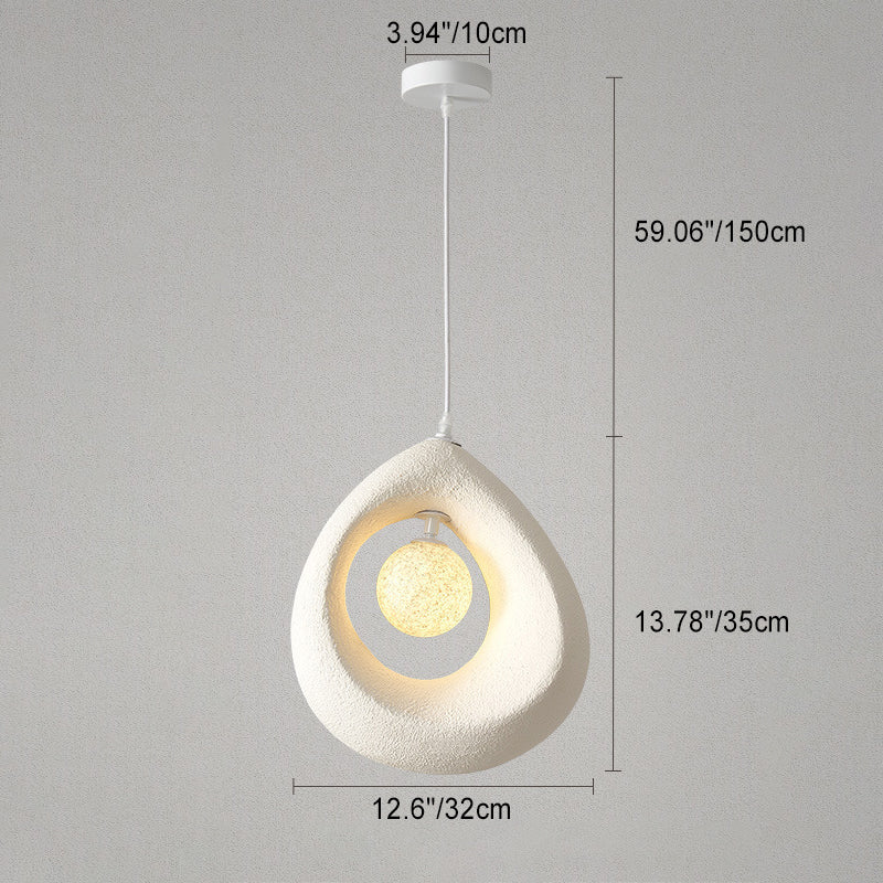 Moderne Art Deco Vollständig Polystyrol 1 - Licht Pendelleuchte Für Esszimmer 