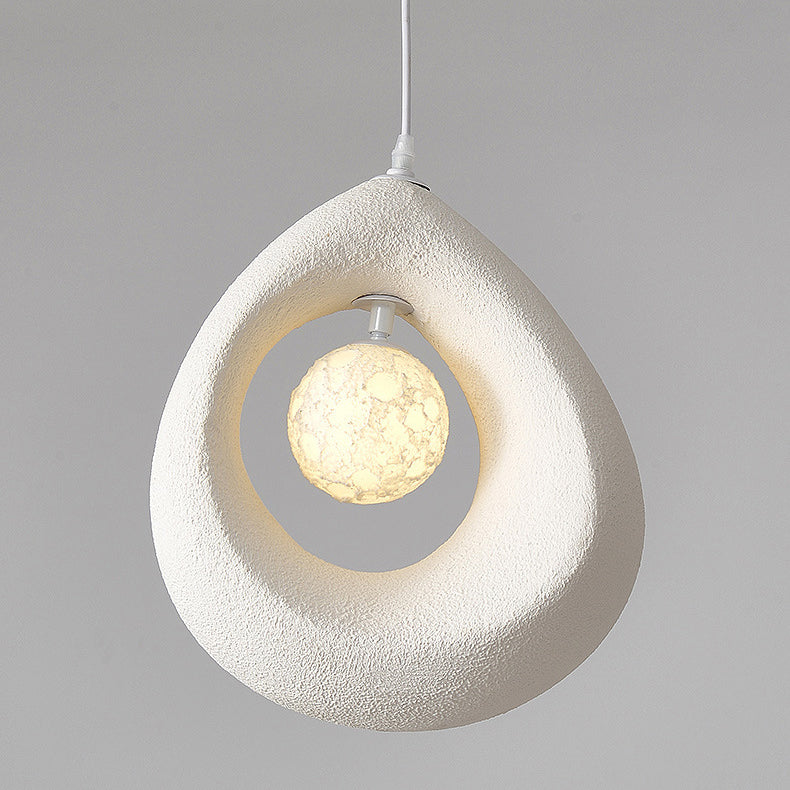 Art déco moderne entièrement en polystyrène 1 - Suspension lumineuse pour salle à manger 