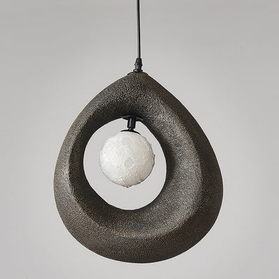 Art déco moderne entièrement en polystyrène 1 - Suspension lumineuse pour salle à manger 
