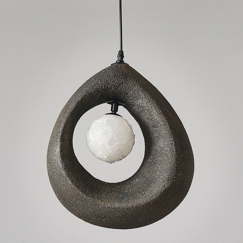Art déco moderne entièrement en polystyrène 1 - Suspension lumineuse pour salle à manger 