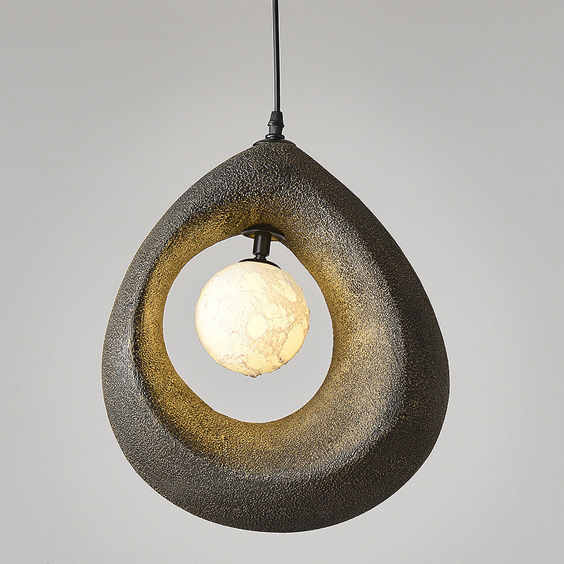 Art déco moderne entièrement en polystyrène 1 - Suspension lumineuse pour salle à manger 