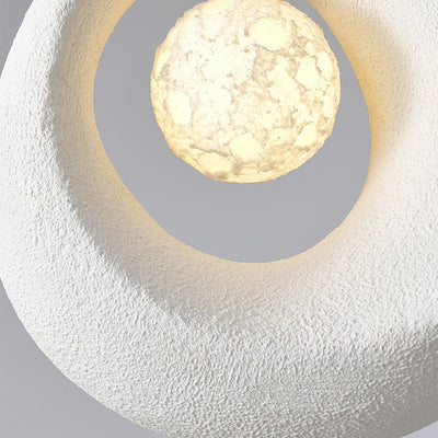 Art déco moderne entièrement en polystyrène 1 - Suspension lumineuse pour salle à manger 
