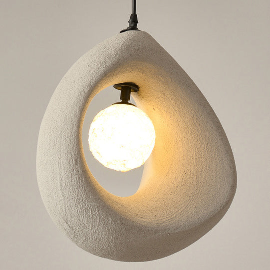 Art déco moderne entièrement en polystyrène 1 - Suspension lumineuse pour salle à manger 