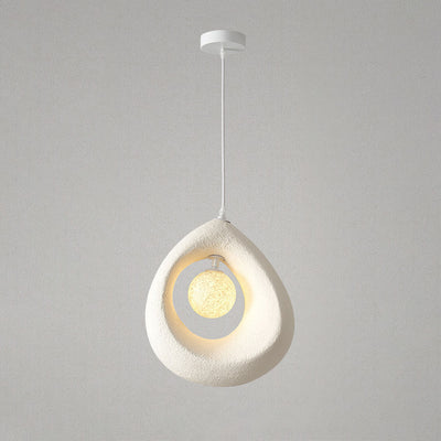 Art déco moderne entièrement en polystyrène 1 - Suspension lumineuse pour salle à manger 