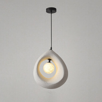 Art déco moderne entièrement en polystyrène 1 - Suspension lumineuse pour salle à manger 